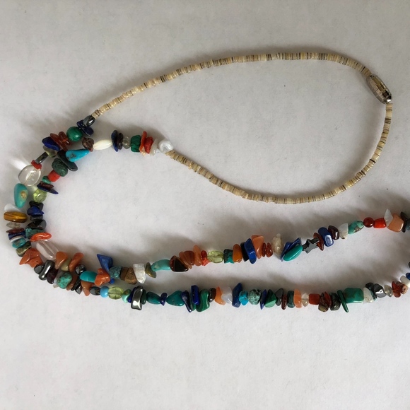 Southwestern Jasper Bear Pendant Necklace - Picture 4 of 8